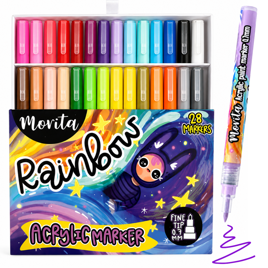 PRE-VENTA Acrylic Rainbow Morita x28 0.7 mm