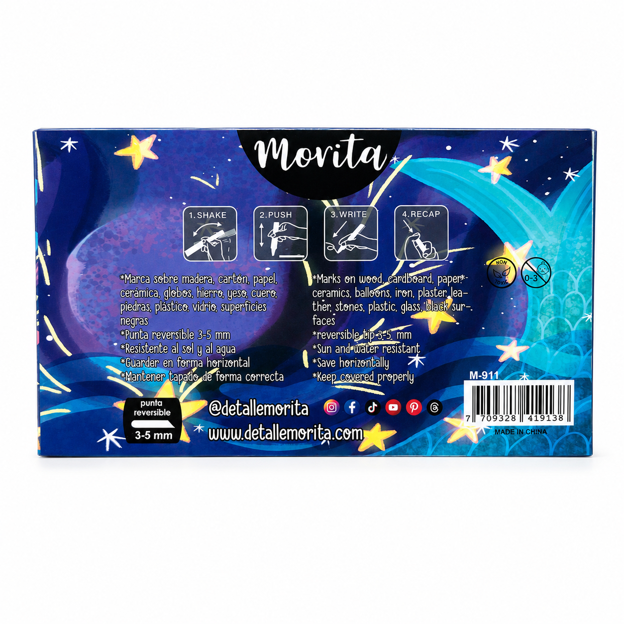 PRE-VENTA Morita Acrylic Ocean x28 Unidades