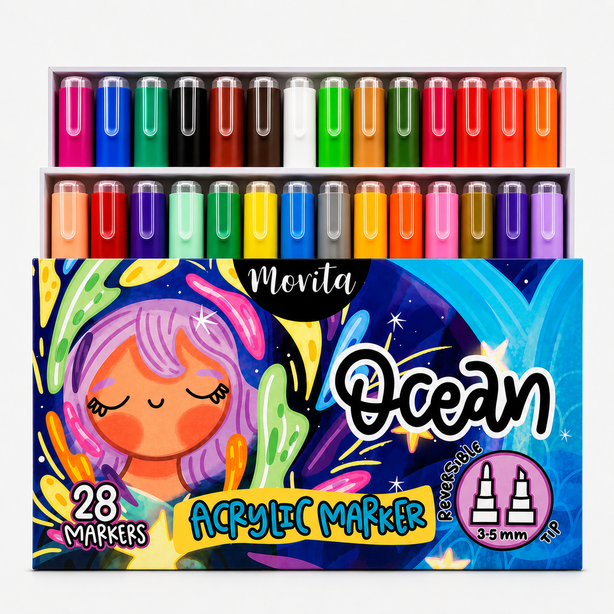 Acrylic Ocean Morita x28
