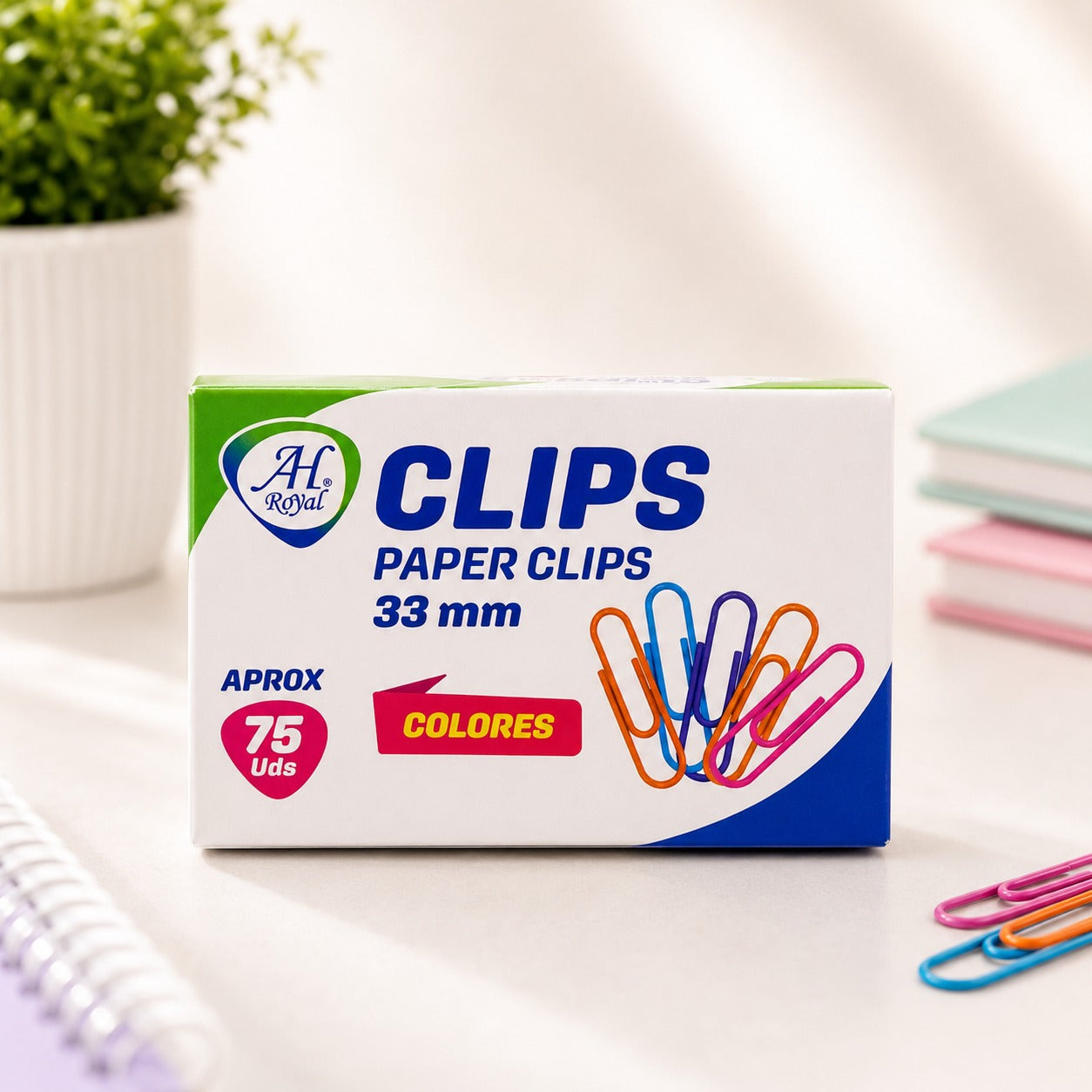 Clips de Colores AH Royal