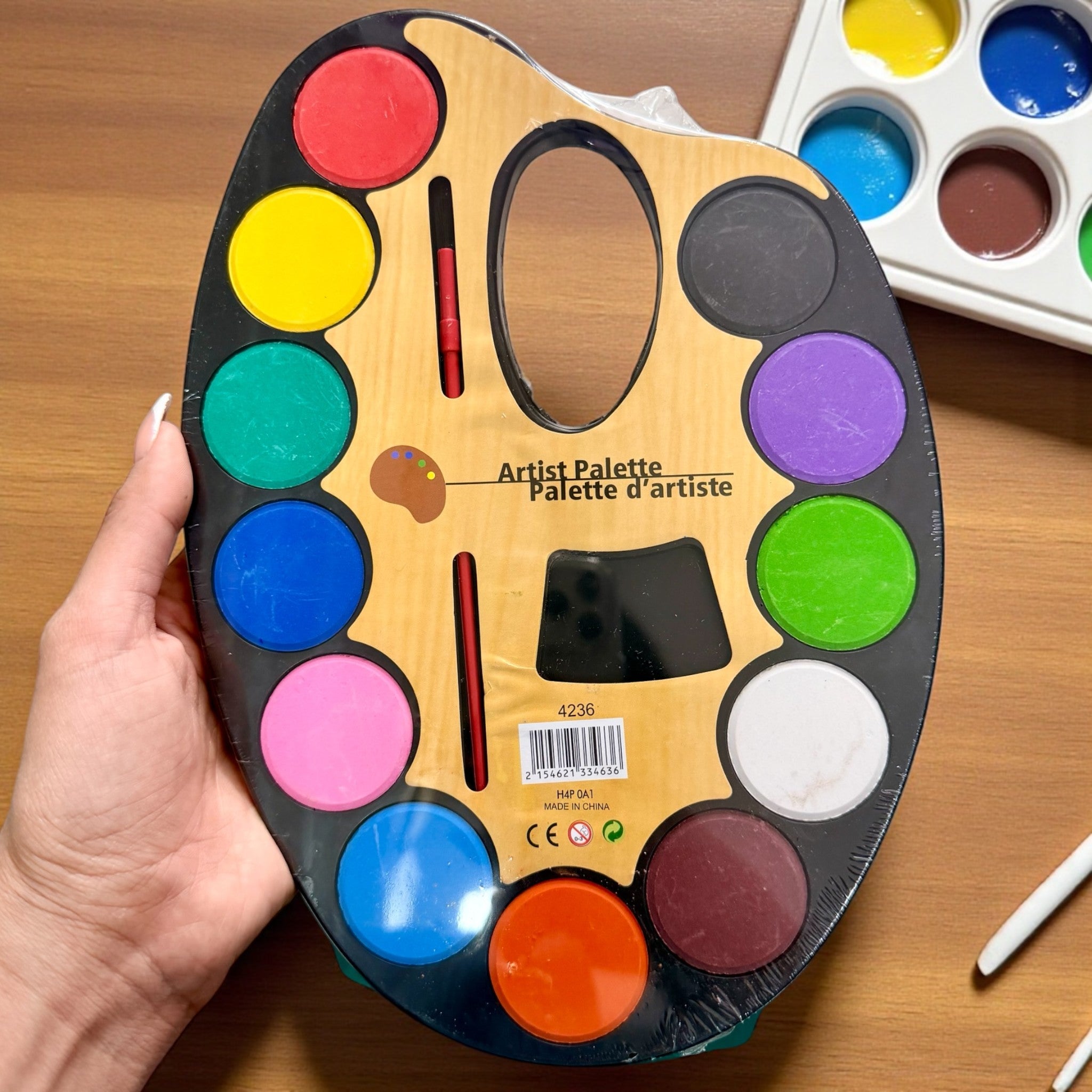 Paleta Acuarelas Para Pintar