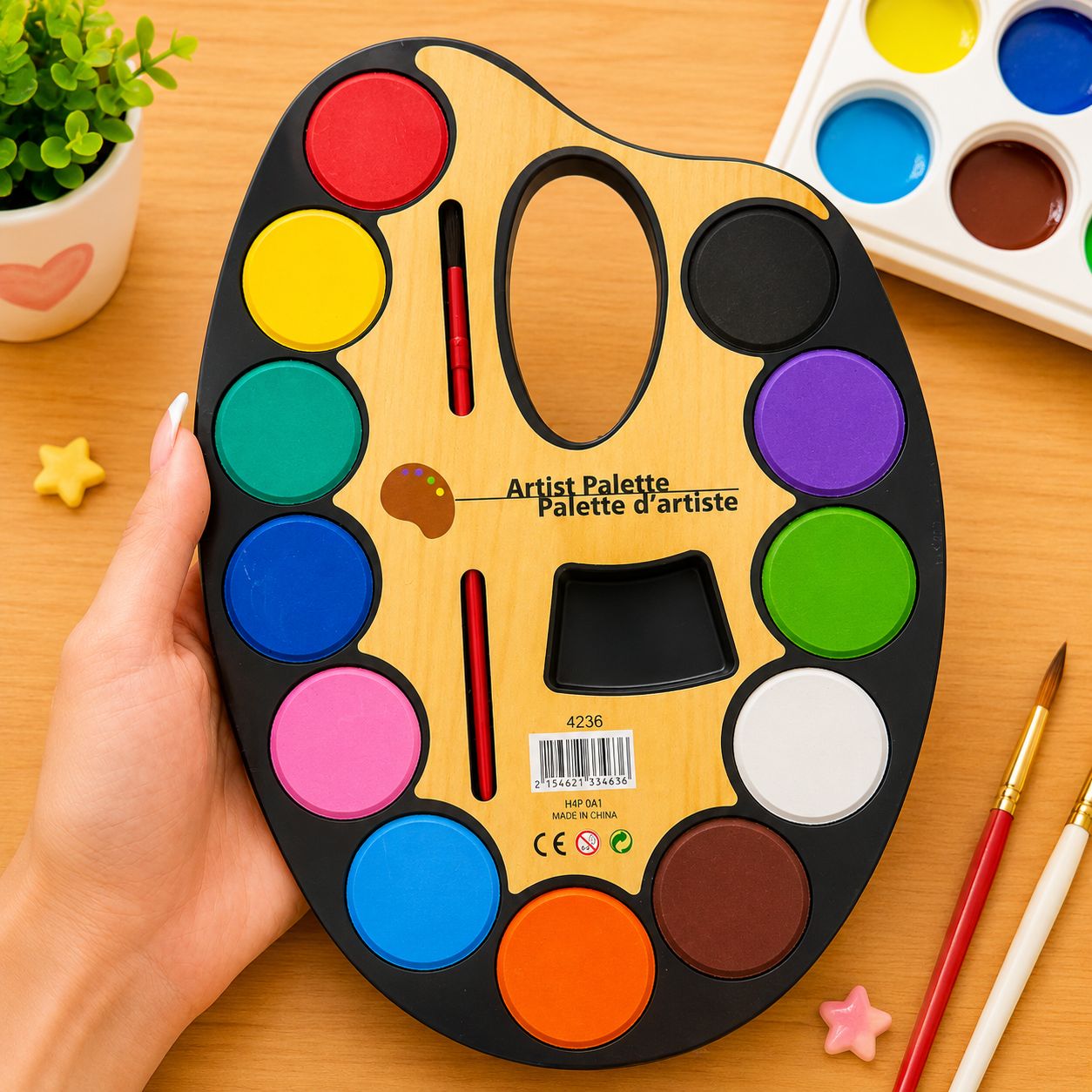 Watercolor Paint Palette