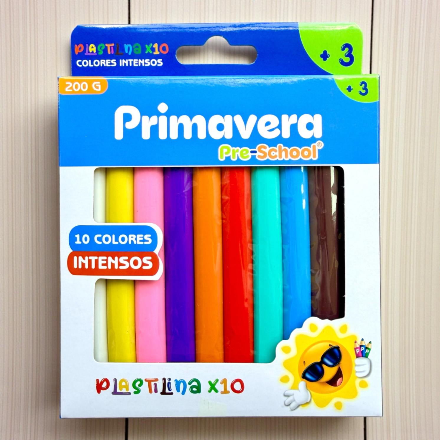 Plastilina Primavera x10