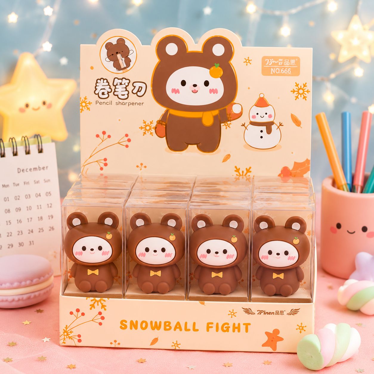 Pencil Sharpener Disguised Bear Bunny