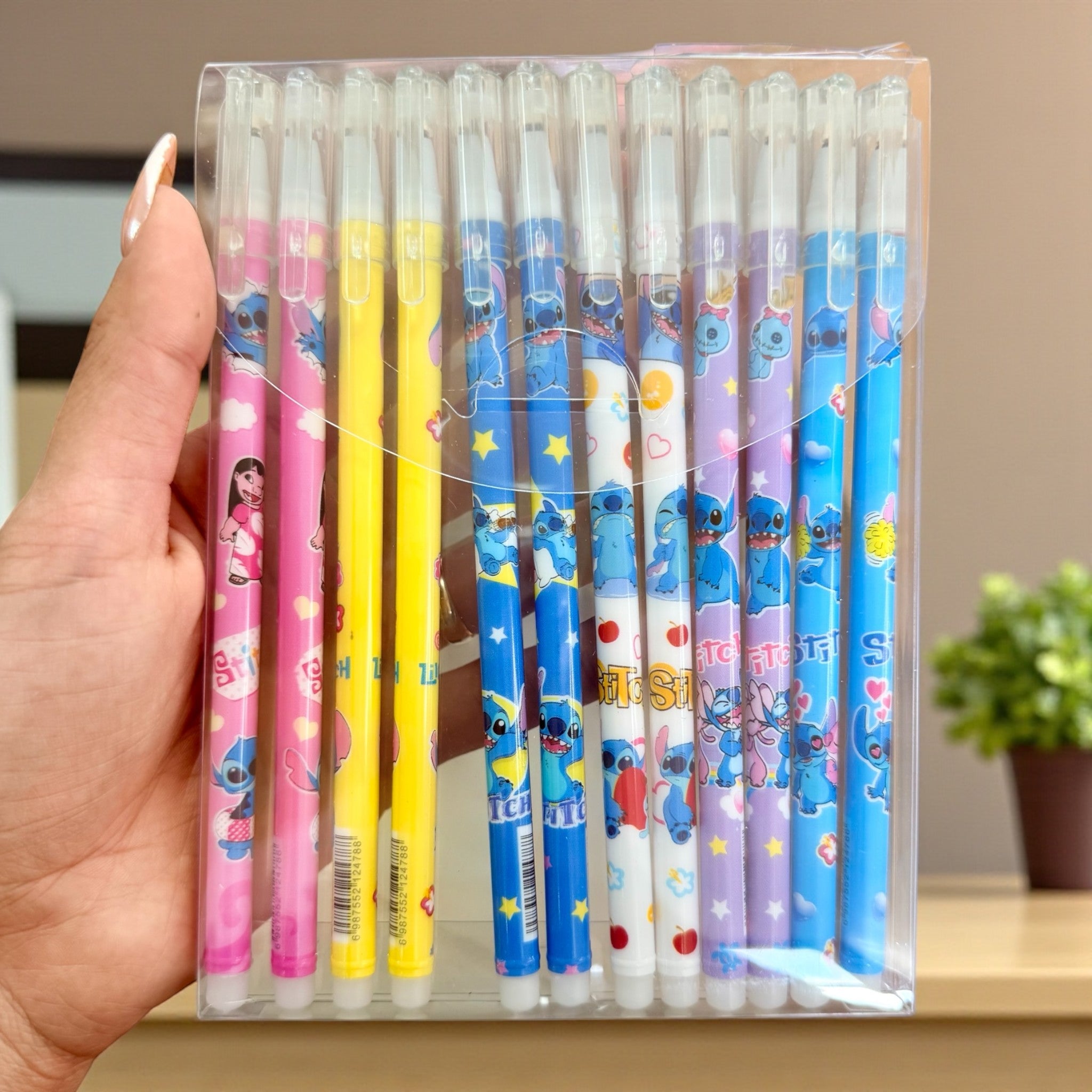 Set de Lapiceros Stitch x12