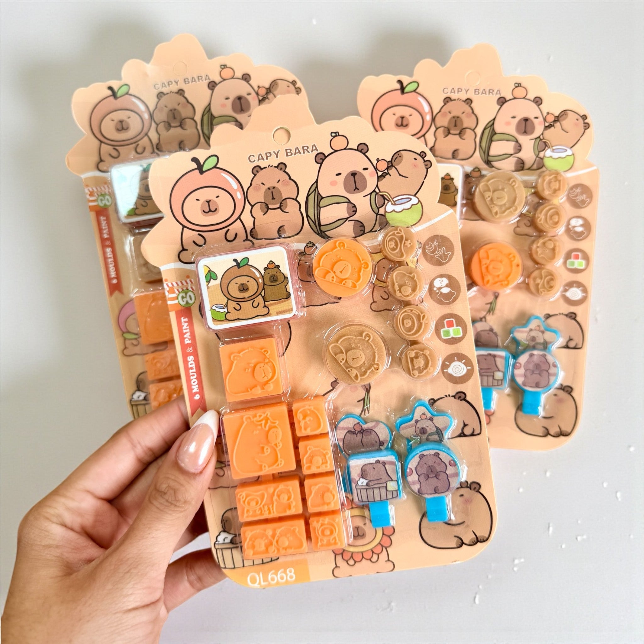 Set de Sellos Capybara