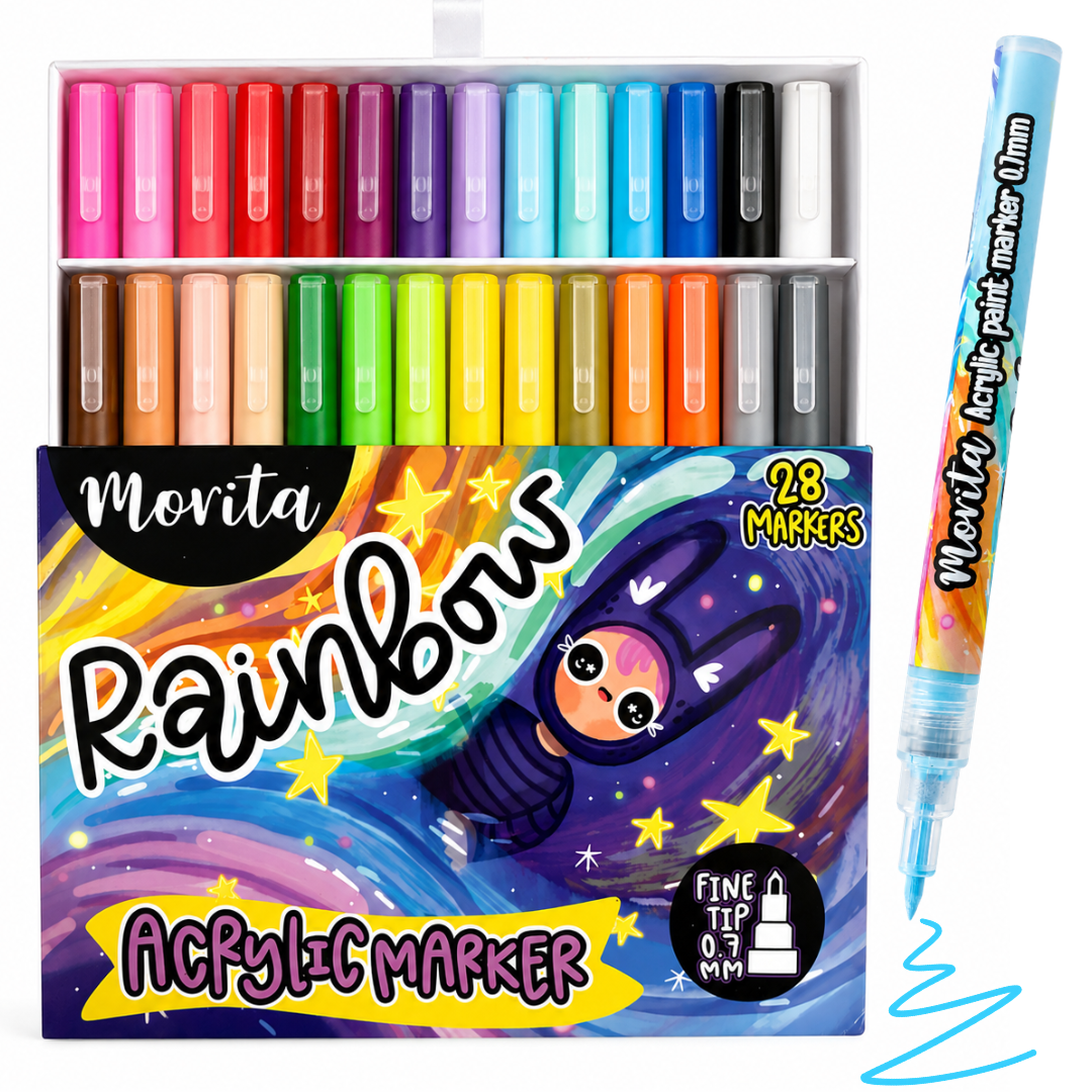 PRE-VENTA Acrylic Rainbow Morita x28 0.7 mm