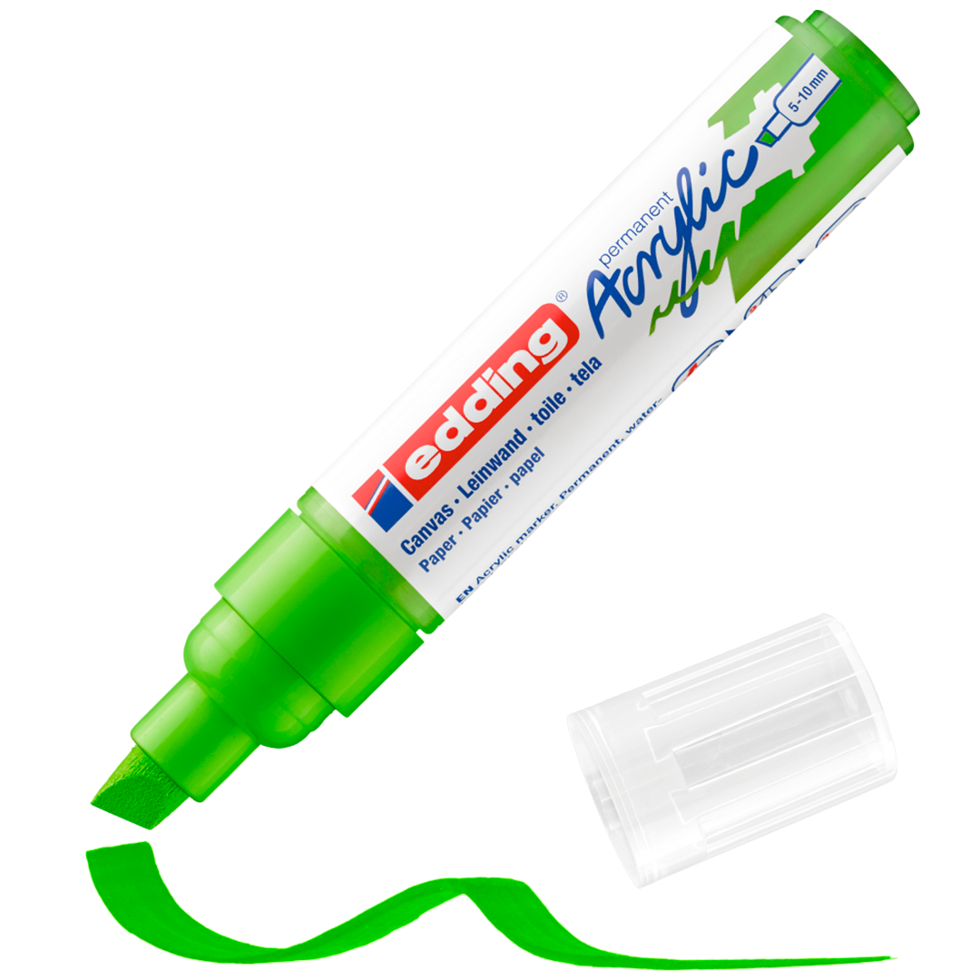 Rotulador Acrílico Fluorescente 1mm Verde Vibrancia Pryma