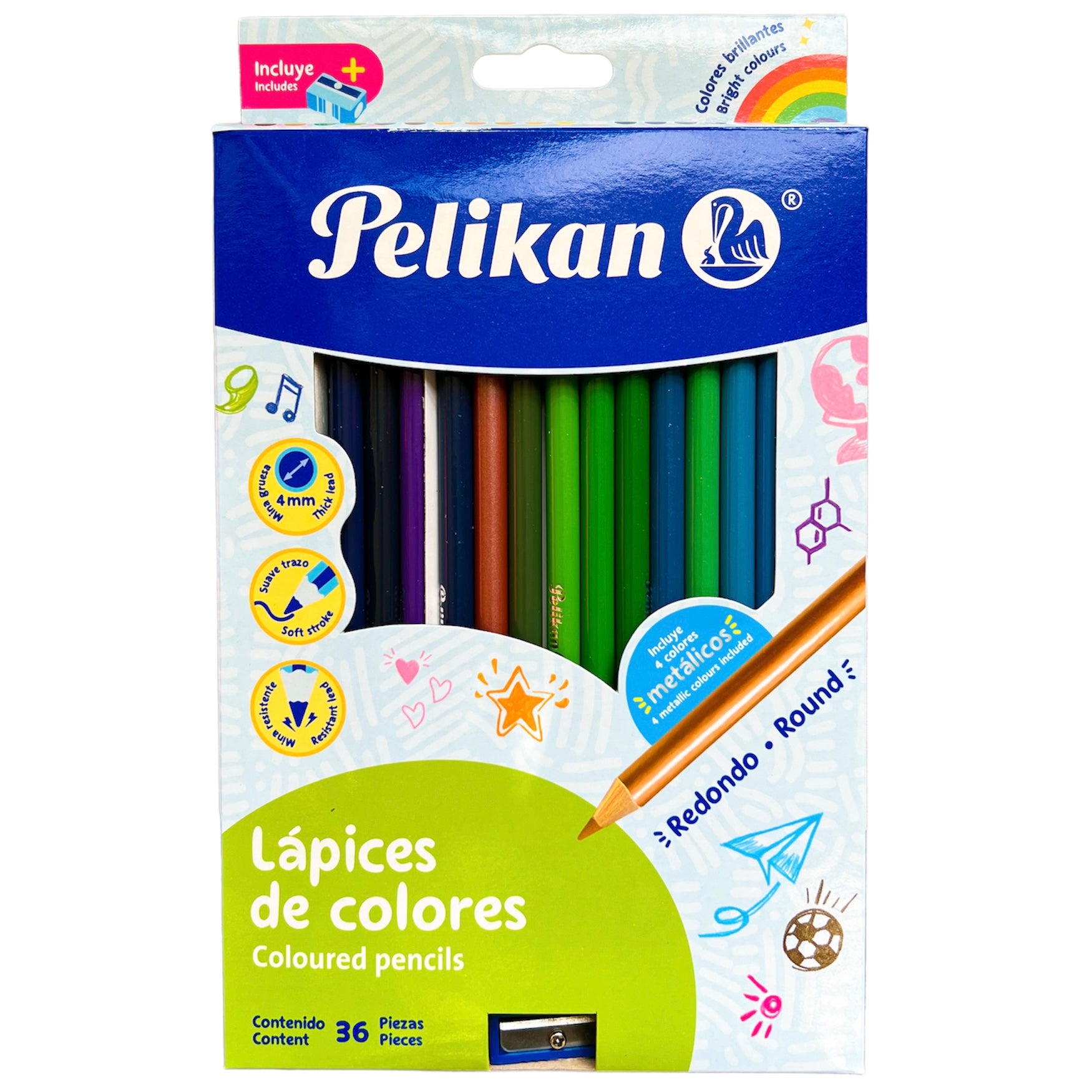 Colores Pelikan x36